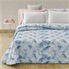 Vionara Home Trapuntino Primaverile in Morbida Microfibra, Copriletto Trapuntato Stampato, Coperta Leggera, Imbotittura 100gr/mq, Matrimoniale 260x270 cm, Made in Italy (Adele - Polvere)
