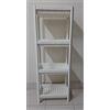 Ikea, scaffale Vesken a 4 ripiani, colore bianco, 36 x 23 x 100 cm