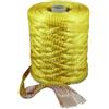 Euroshoppingonline Rotolo Rete Retina Sacco Sacchi caciocavallo Frutta secca Sacchetto Noci nocciole meloni Castagne cipolle Aglio Rocchetto 1000 mt (Giallo)