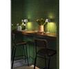ROSSINI Siesta Lampada a Led da Tavolo Portatile Senza Fili Ricaricabile con USB Touch Dimmerabile IP54 Uso Interno/Esterno H.37cm 2,2watt Luce Calda 2700K 200lm 9 ore di Autonomia (Verde Bosco)