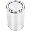 BenBow Barattolo 4 x con coperchio a scatto - ermetico, opaco, vuoto, rotondo - contenitore da 1 litro