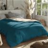 Zelesta Royalbed Piumone 2-in-1 Letto Singolo 140×200 cm - Trapunta e Piumino Reversibile 4 Stagioni, Lavabile 60°, Anallergico, Morbido, Leggero, Premium (Midnight & Sand Beach, 240x200 cm)