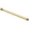 HEALLILY Tubo in Rame M10 per Lampade Filettatura Esterna, Asta Dritta Elegante per Sostituzione e Fai-da-te in Soggiorno o Camera da Letto