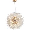 YLSDG Lampadario Dente di Leone Fuochi D'artificio Cristallo Sala da Pranzo Luce Multi Size Moderna Camera da Letto Semplice Sala da Pranzo Corridoio Lampadario Finestra Lampada Decorazione