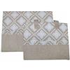 Russo Tessuti Copriforno + Coprifornello 4 Fuochi SOFT Fantasie Shabby Tanti Colori e Modelli-Variante 2