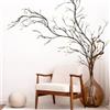Kronabelle Rami di albero artificiali flessibili da 300 cm con ramoscelli di vite, edera in rattan, viti finte, piante da parete da appendere, rami da parete per giungla, Natale, matrimonio