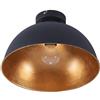Lindby Plafoniera dimmerabile (Moderno) colore Nero, in Metallo ad es. Soggiorno & Sala da pranzo plafoniera lampada