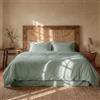 TRAMAS+ Set Copripiumino Piazza e Mezza 220x220cm, 100% cotone, Copripiumino e 2 federa da letto 55x80cm, Certificata STANDARD 100 by OEKO-TEX - Verde tiffany