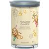 Yankee Candle Candela profumata firmata | Banofee Waffle grande candela in bicchiere con doppio stoppino | Candela in miscela di cera di soia | Regalo perfetto per le donne