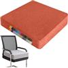 Holomaalahi Cuscino di Rialzo 50x50x15cm Cuscini per sedie da Esterno e da Interno, Schiuma ad Alta densità, Antiscivolo, Fodera Lavabile - Uso per Patio, Sala da Pranzo, Divano e Panca