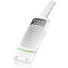 Tescoma 643732 Handy X-Sharp gattugia Fori gandi, Acciaio Inossidabile, Bianco/Verde, 9.5 x 29.5 cm, 1 Pezzo