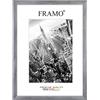 FRAMO 35mm Cornice per Immagini 34 x 46 cm | Grigio Sfocato | Cornice in MDF Fatta a Mano con lastra di Vetro Artificiale antiriflesso a Prova di Rottura e Robusta Parete Posteriore in MDF