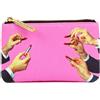 SELETTI ASTUCCIO LIPSTICK, TOILETPAPER ROSA, S: L 15,5 x 9,5 cm