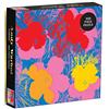 Galison Andy Warhol Flowers 500 Piece Puzzle