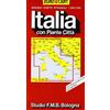 EURO CART Italia 1:800.000. Con piante di città
