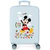 Disney Joumma Mickey Fun Times Valigia da Cabina Blu 38x55x20 cm Rigido 2 kgs Lucchetto a Combinazione Laterale ABS 2 kgs 35L Bagaglio a Mano