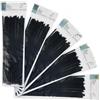 PRENDELUZ Borsa da 100 fascette nere 4,8 x 200 mm, 100% nylon 66, resistenti e durevoli, ideali per legare, organizzare e fissare cavi e oggetti.