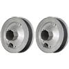 Vigor Puleggia per avvolgibili ottagono rullo ferro liscio, diametro 22 cm (Confezione da 2)