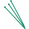 Brightium Flangia in nylon verde 4,5 x 280 mm (100 pezzi) per fissare cavi e organizzare impianti elettrici.