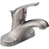 Delta Foundations b510lf-ss Single Handle Centerset rubinetto del bagno, in acciaio
