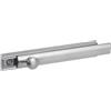 prime-line Products U 10306 Surface Bolt, 4 in., struttura in ottone massiccio, finitura in nichel satinato, 2 Keepers by prime-line Products