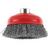 Bosch linea Hobby 2609256502 - Spazzola a tazza M14, con filo in acciaio ondulato, ø 100 mm