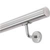 FORNITURE ZAMBON CORRIMANO IN ACCIAIO INOX AISI 304 Ø33.7MM BASIC COMPLETO DI ACCESSORI - 1000 mm.