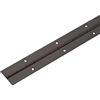 Gedotec Cerniera per pianoforte da avvitare | Cerniera per porta arrotolata in acciaio brunito | 1500 x 32 mm | STABILO