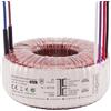 Lumonic trasformatore toroidale 30VA 2x24V per sistemi audio, industriali, alogeni e a binario - tensione di ingresso 230V - tensione secondaria 48V - modello RTO-826011