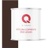 Q-COVER VERNICE COPRENTE PER LEGNO 2,5L SEMI-OPACA Marrone cioccolato RAL 8017 SMALTO RAL PER LEGNO PROTETTIVO INTERNI/ESTERNI ca. 80-150 ml/m²