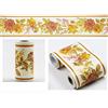 Dostear Bordi Greche Pannelli Adesivi Bordo Adesivo per Pareti Striscia Adesiva Muro Decorativa Greca Adesiva per Parete rosa gialla 10 X 900cm