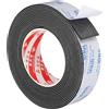 PATIKIL 5m/16.4ft Sigillatura Schiuma Nastro, 35mm Largo 2mm Spesso Singolo Paraspifferi Gommapiuma Guarnizione Porta Striscia per Mobili per Isolamento Tubi Finestre, Nero