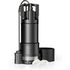 Wiltec Pompa sommersa, 1200W 6000 l/h, profondità max 7 m, Elettropompa a immersione per pozzi e cisterne