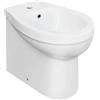 senza BIDET FILO MURO SERIE KING Erogazione rubinetto