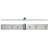 KeyMet 2 Cerniere per mobili, 20 x 200 mm, argento zincato