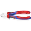 KNIPEX Tronchese laterale cromata con manici comfort 180 mm, 70 05 180