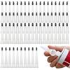 hemeilibao 100 punte per cartuccia con tappi in gomma - Ugelli di ricambio per cartucce in silicone, riutilizzabili e precise per sigillatura pulita (100)