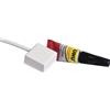 ABUS 569852 GBM7300 W SB - Sensore passivo di rottura vetri, senza alimentazione, colore: Bianco