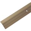 Gedotec Profilo di transizione alluminio | Alluminio Perforato | Livellamento del pavimento | Profilo compensatore Anodizzato Oro | Striscia di copertura 90 cm | Bbinario Avvitare | 1 Pezzo