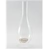fd-bolletta arredamento e illuminazione FD-Bolletta Ricambio per Lumi a Petrolio e Olio - Campana in Vetro, Tubo T2 - Misure: H 21,5cm, Ø Imboccatura 3,7cm