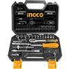 ingco - Scatola di attrezzi 45pcs hkts14451