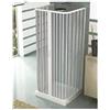 GRANISUD Box Doccia 3 Lati 2 Ante a Soffietto Apertura Centrale In PVC H185x 70x70x70 cm Bianco Caldoni Mars