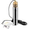 TIGMIG Pompa Sommersa Per Pozzi 750 W, 20m, Portata Max 2700 litri/h, Acciaio Inox 304, Protezione IP68, Pompa Immersione Sommergibile, Pozzi Profondi, Terreni Agricoli, Irrigazione, Drenaggio Cantine