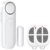SECRUI Sensore Porta, Allarme Finestra e Porta 120dB Sensore di allarme porta con 2 telecomando Magnetico Allarme Casa Senza Fili per Antifurto Sistema Sensori di Sicurezza Domestica per Negozi