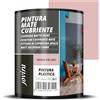 JOVIRA PINTURAS Pittura di copertura opaco. Pittura per interni ed esterni con eccellente potere coprente. (750 Millilitri, Rosa Pallido)