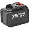 HGTYBCAR Batteria agli ioni di litio ricaricabile da 21 V 6000 mAh compatibile con trapano avvitatore/chiave senza spazzole/cacciavite/sega circolare Makita(1pcs)