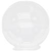 FUTUREORYY Paralume Sfera Lampione da Esterno in Plastica Resistente Agli Urti Protezione Outdoor per Lampadine, per Aree Verdi e Piazze