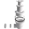 BALNEO Sifone per Piatto Doccia, Piatto Doccia, Materiale ABS, Facile da Pulire, Altezza 68mm, per Scarico Doccia, Piatto in Pietra. Adatto per i Piatti Doccia BALNEO Stone Tray