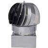 San Marco Comignolo Antivento A Base Quadrata In Acciaio Inox Terminale per stufe caldaie e camini per lo scarico dei fumi (40x40 cm)