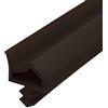 Gedotec 25 metri - türanschlagdichtung GUARNIZIONE PORTA PORTA PER CAMERA M 3967 PER holzzargen türzargen-dichtung Beige falzbreite: 12 mm plastica ampio PVC baubeschläge von GedoTec